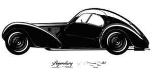 Bugatti SC 57 Atlantic - 1936 - Noire - 1/5 ème