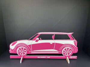 Mini Cooper S - 2018 - Rose - 1/15ème