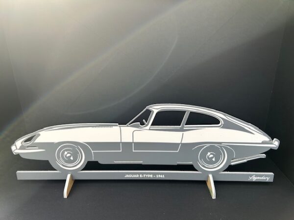 Jaguar Type E - 1961 - Grise - 1/15ème