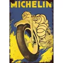 Plaque métal - Michelin - 20 x 30 cm