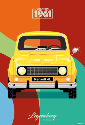 Magnet Renault 4