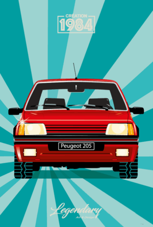 Magnet Peugeot 205 GTI