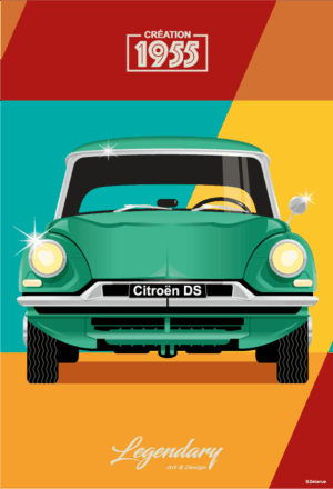 Magnet Citroën DS