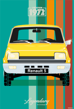 Magnet Renault 5