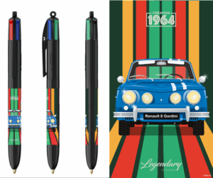 Stylo BIC 4 couleurs - R8 Gordini