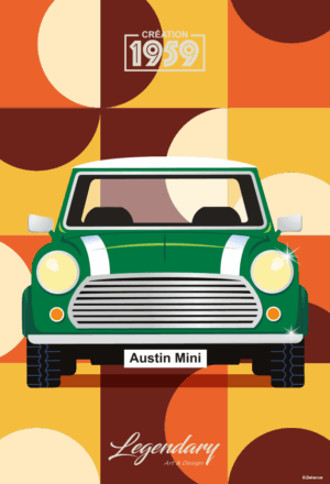 Magnet Mini Cooper Verte