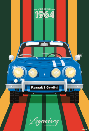 Magnet R8 Gordini