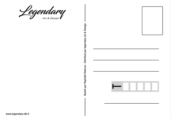 Carte postale Coccinelle - "Un amour de Coccinelle" – Image 2