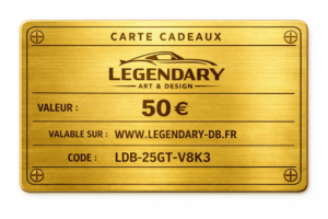 Carte cadeaux Gold - Valeur 50 euros