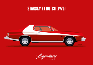 Magnet Ford Gran Torino - Starsky & Hutch