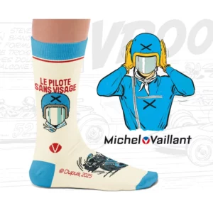 Chaussettes Michel Vaillant - Pilote sans visage - Tailles 41/46