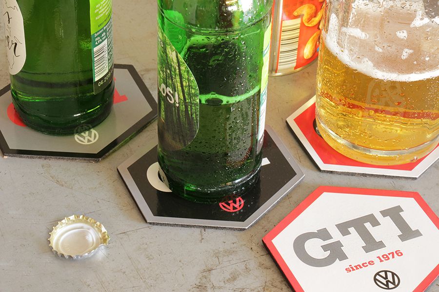 4 sous-verres GTI - VW – Image 2