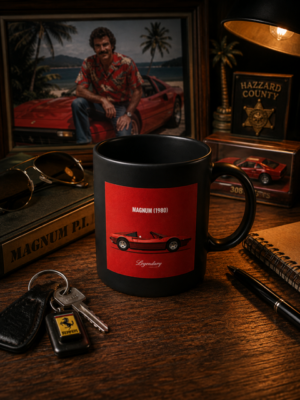 Mug noir céramique "Magnum" - 350 ml