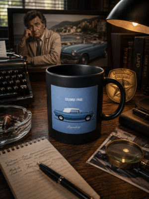 Mug noir céramique "Colombo" - 350 ml
