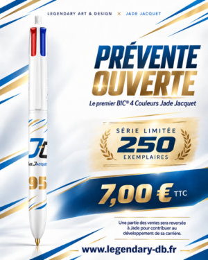 Stylo BIC 4 couleurs - Jade Jacquet - Série limitée